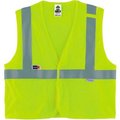 Ergodyne GloWear 8260FRHL Class 2 FR Modacrylic Vest, Lime, 4XL/5XL 21499